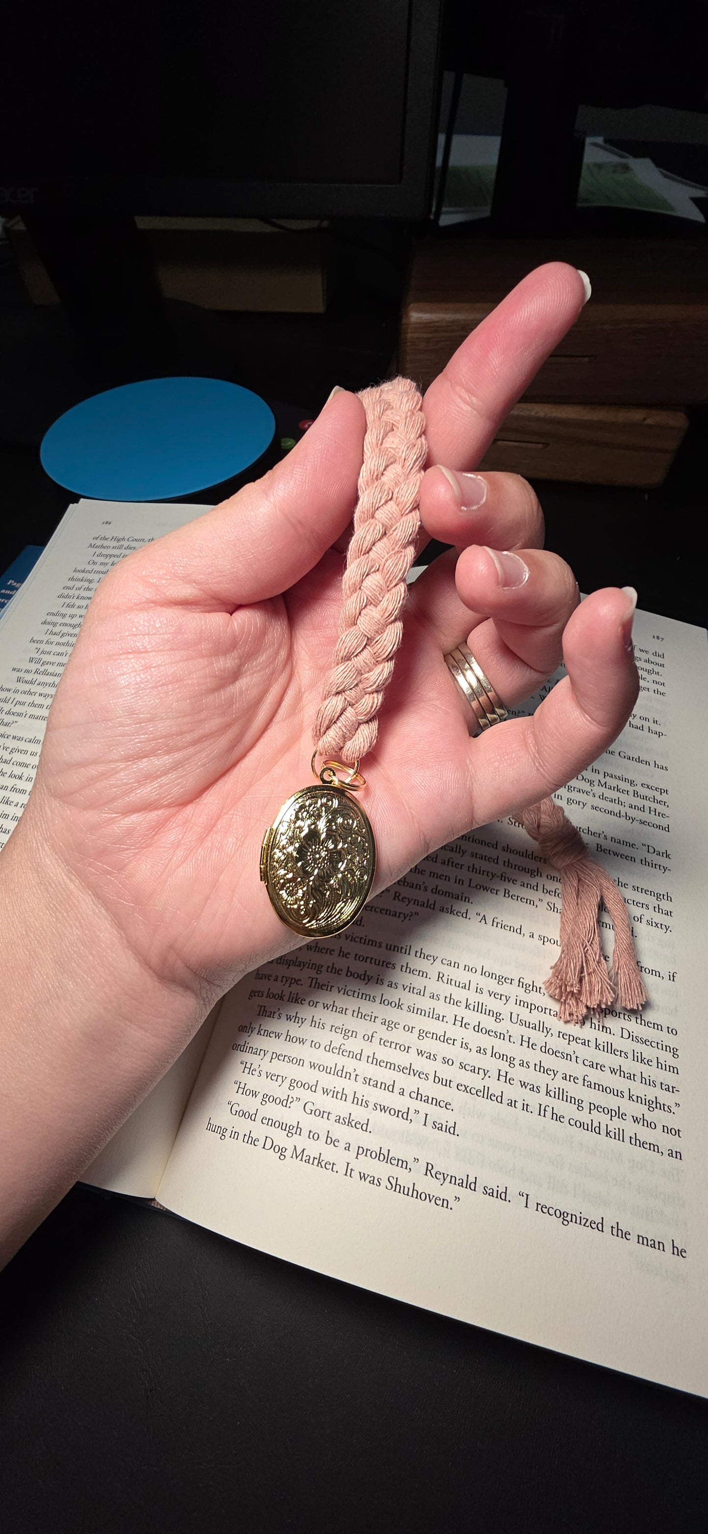Handwoven Bookmark Locket - Assorted Styles