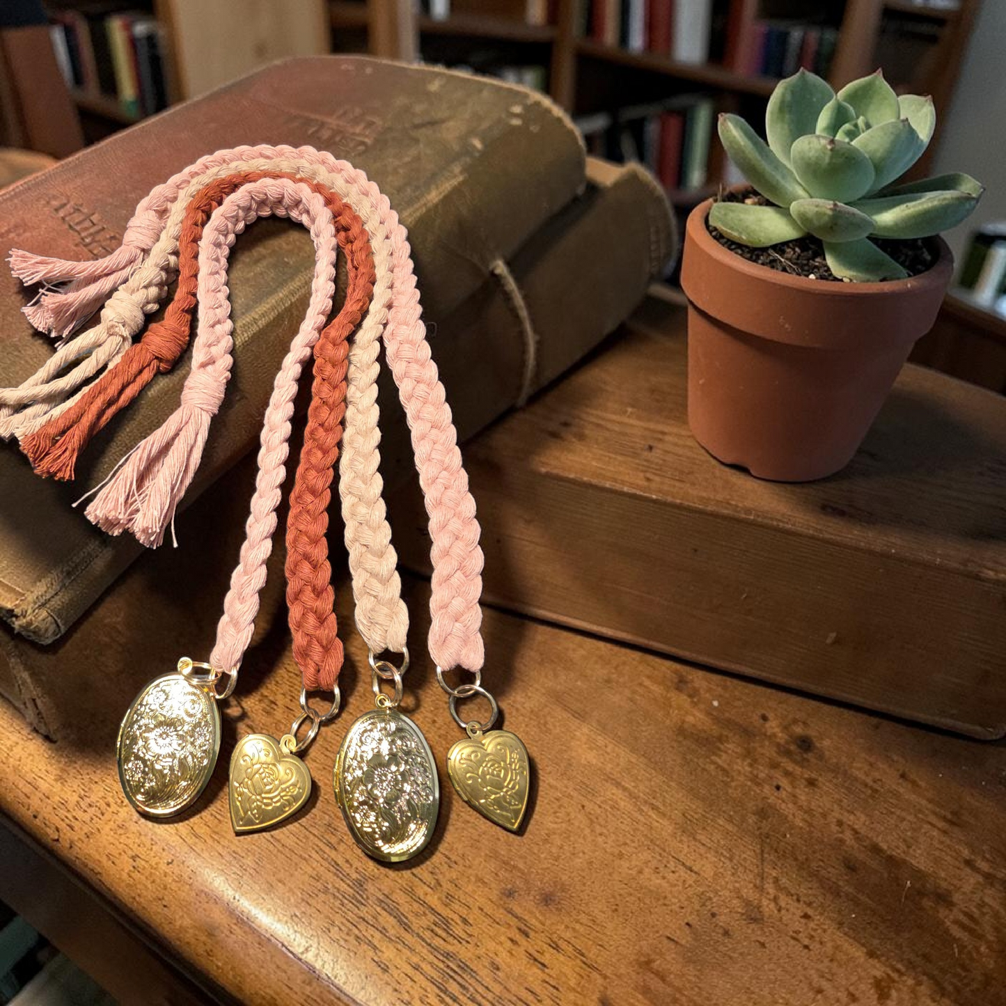 Handwoven Bookmark Locket - Assorted Styles