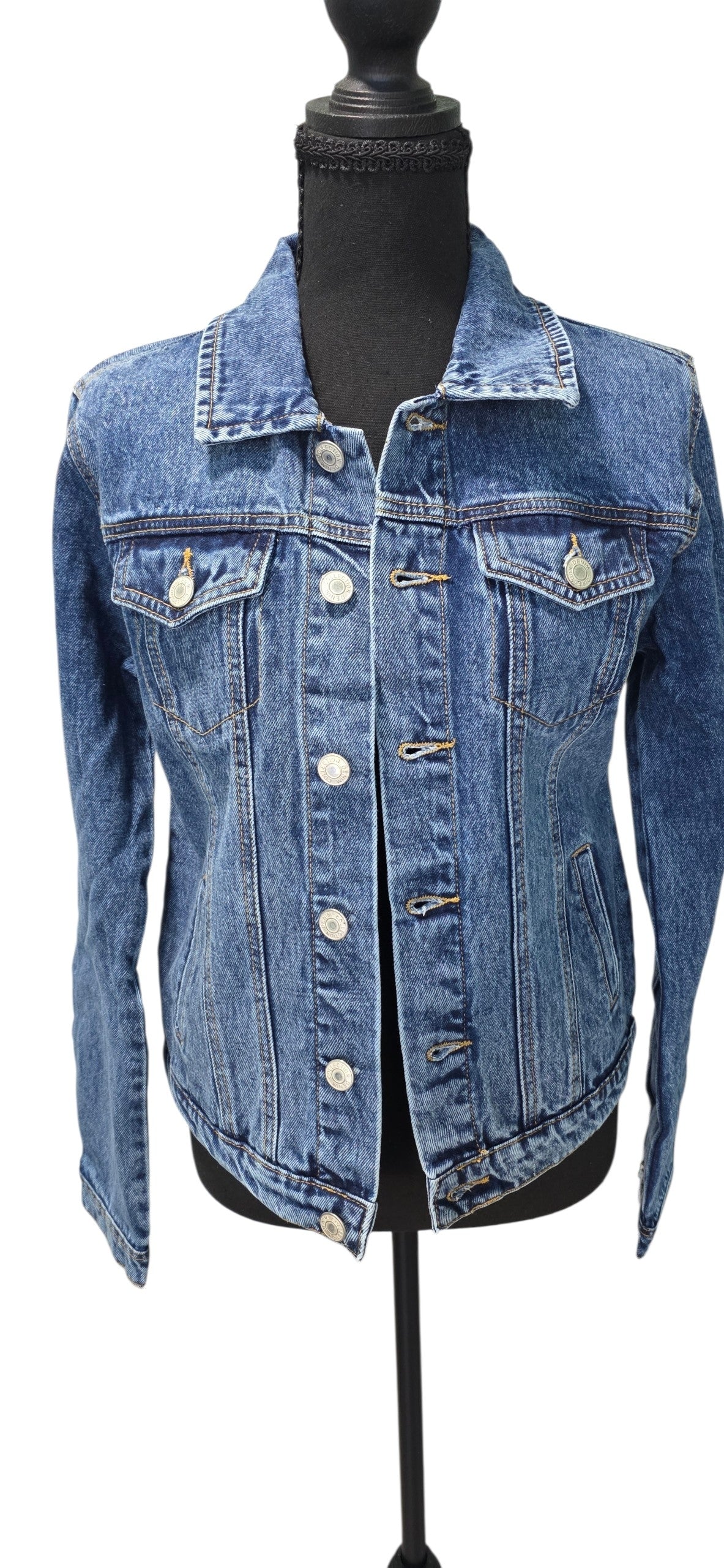 Skull & Roses Denim Jacket